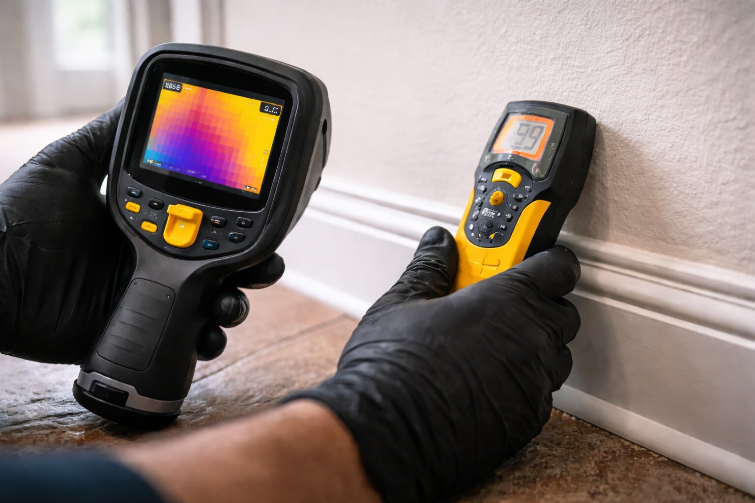 AZA Restoration mold removal & remediation process in Northern Virginia