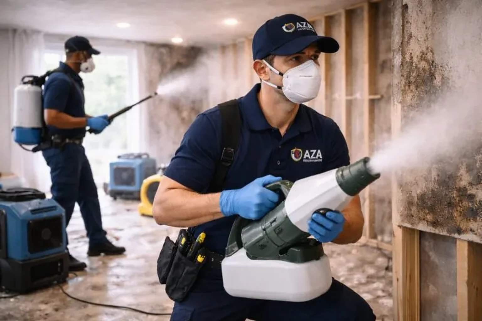 Hero disinfection services northern va | AZA Restoration Northern Virginia