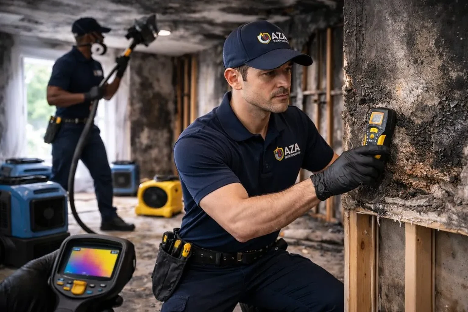 Fire & Smoke Damage | AZA Restoration Northern Virginia