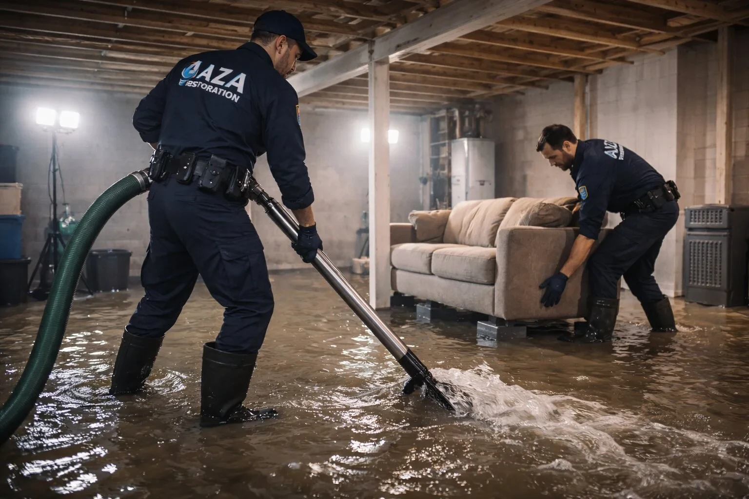 Flood damage cleanup northern va | AZA Restoration Northern Virginia