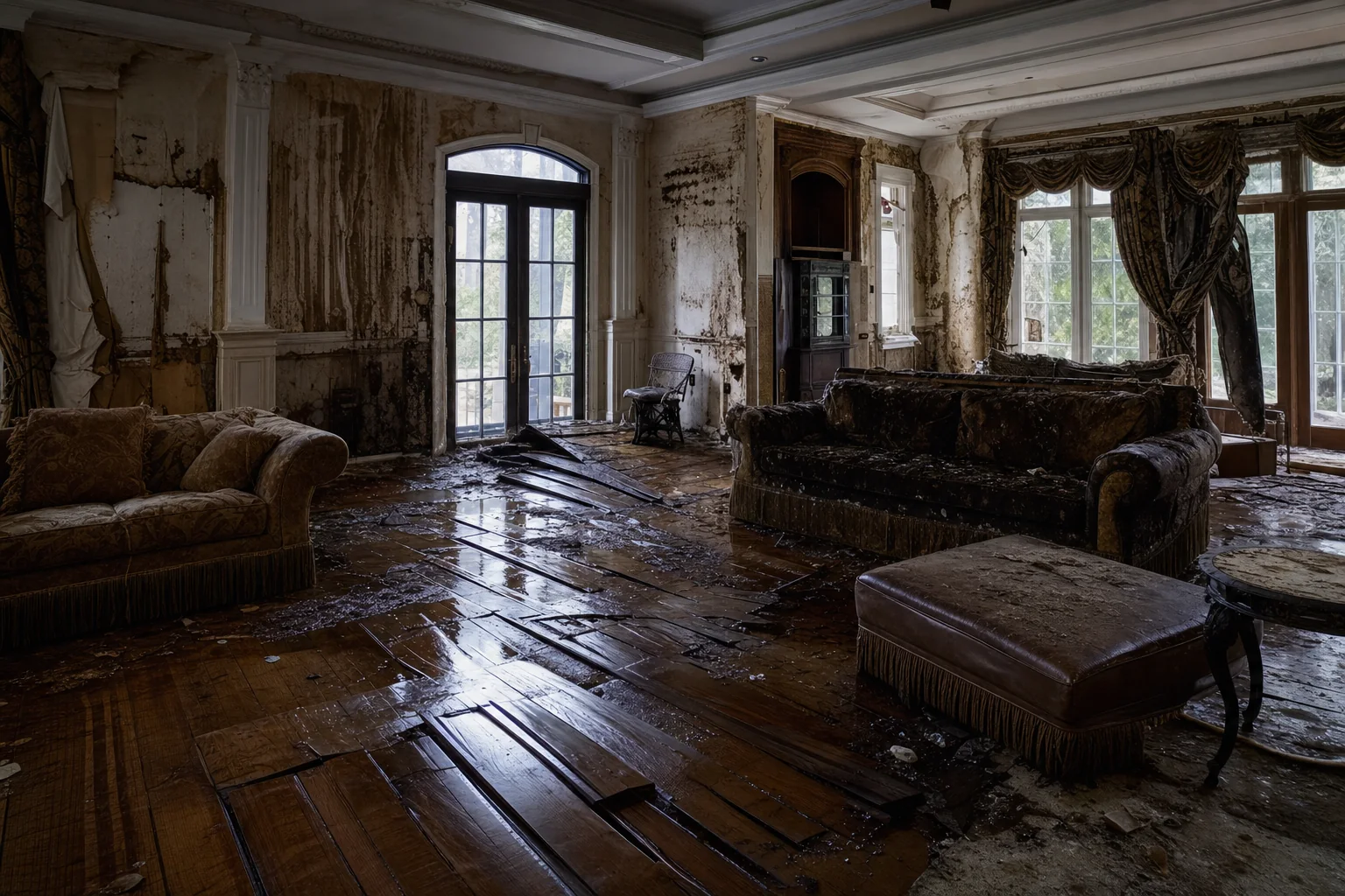 Before water damage fairfax va | AZA Restoration Northern Virginia