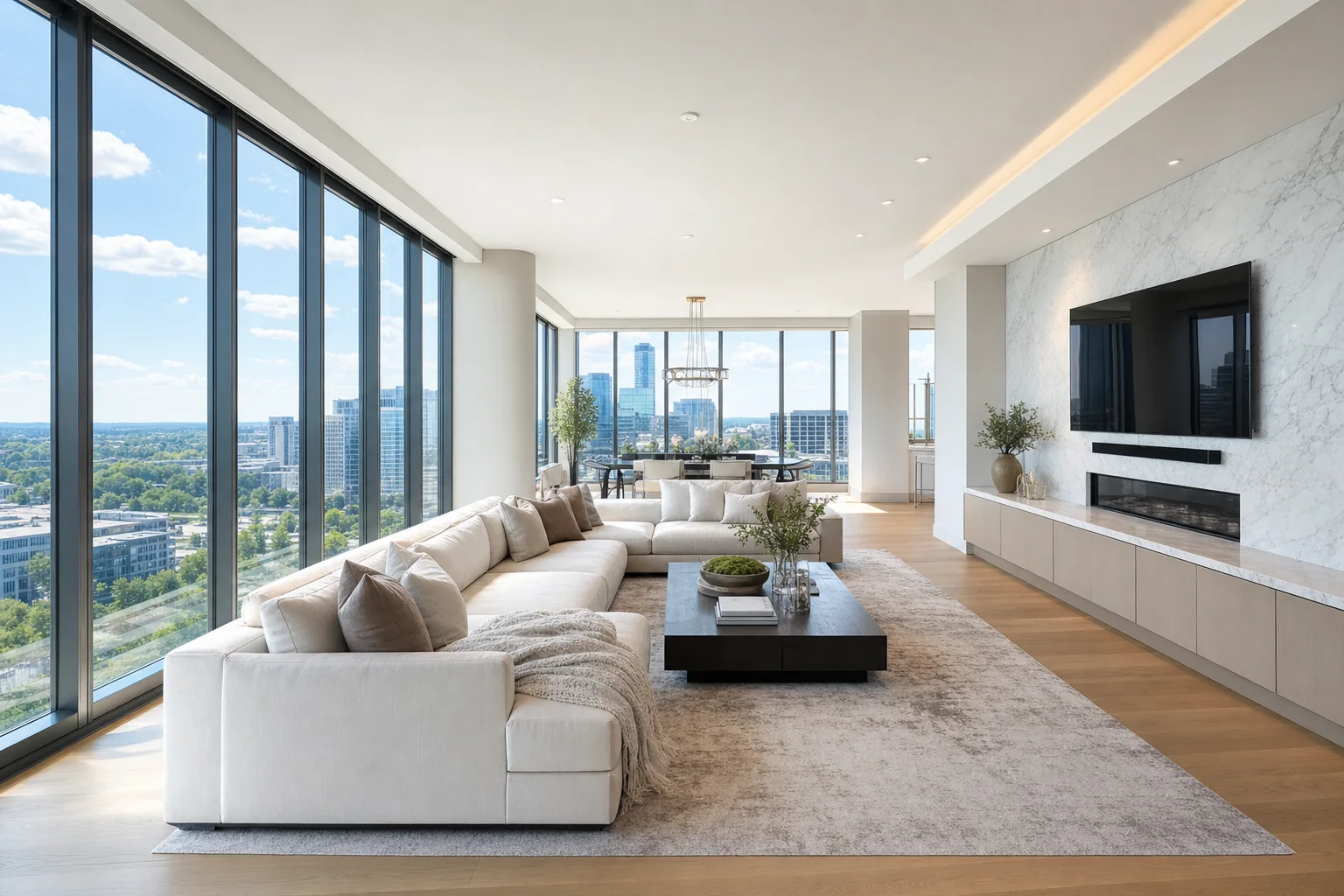 Burst Pipe in a Tysons High-Rise Condo in Tysons, VA | AZA Restoration case study