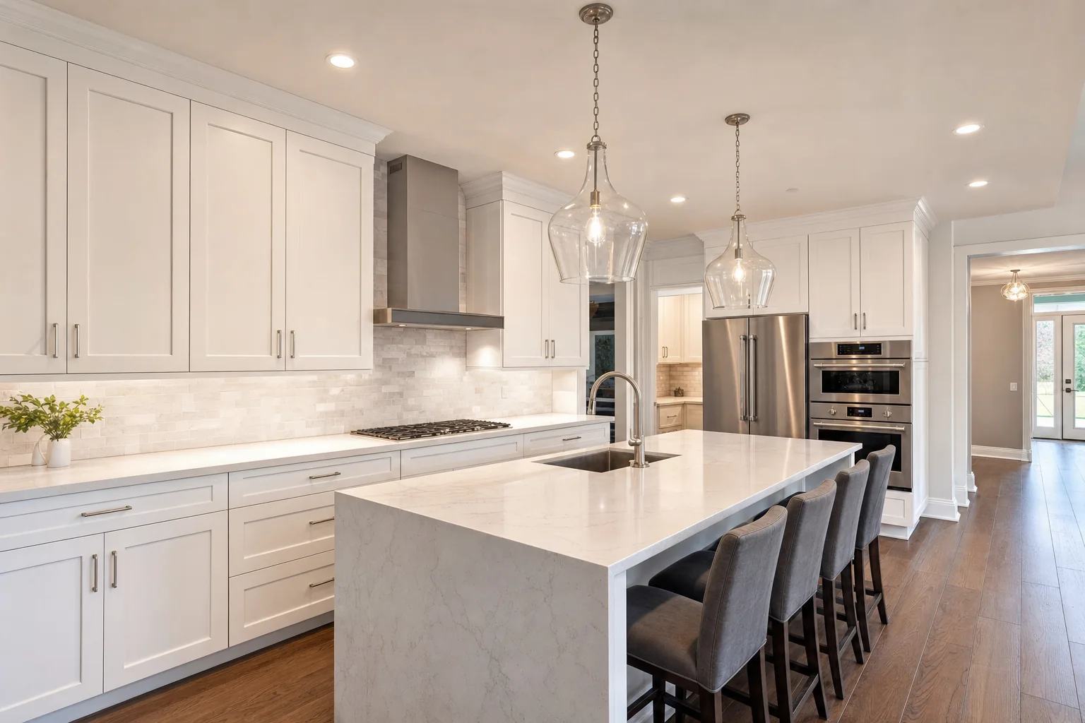 Kitchen Fire in a Loudoun County Home in Leesburg, VA | AZA Restoration case study