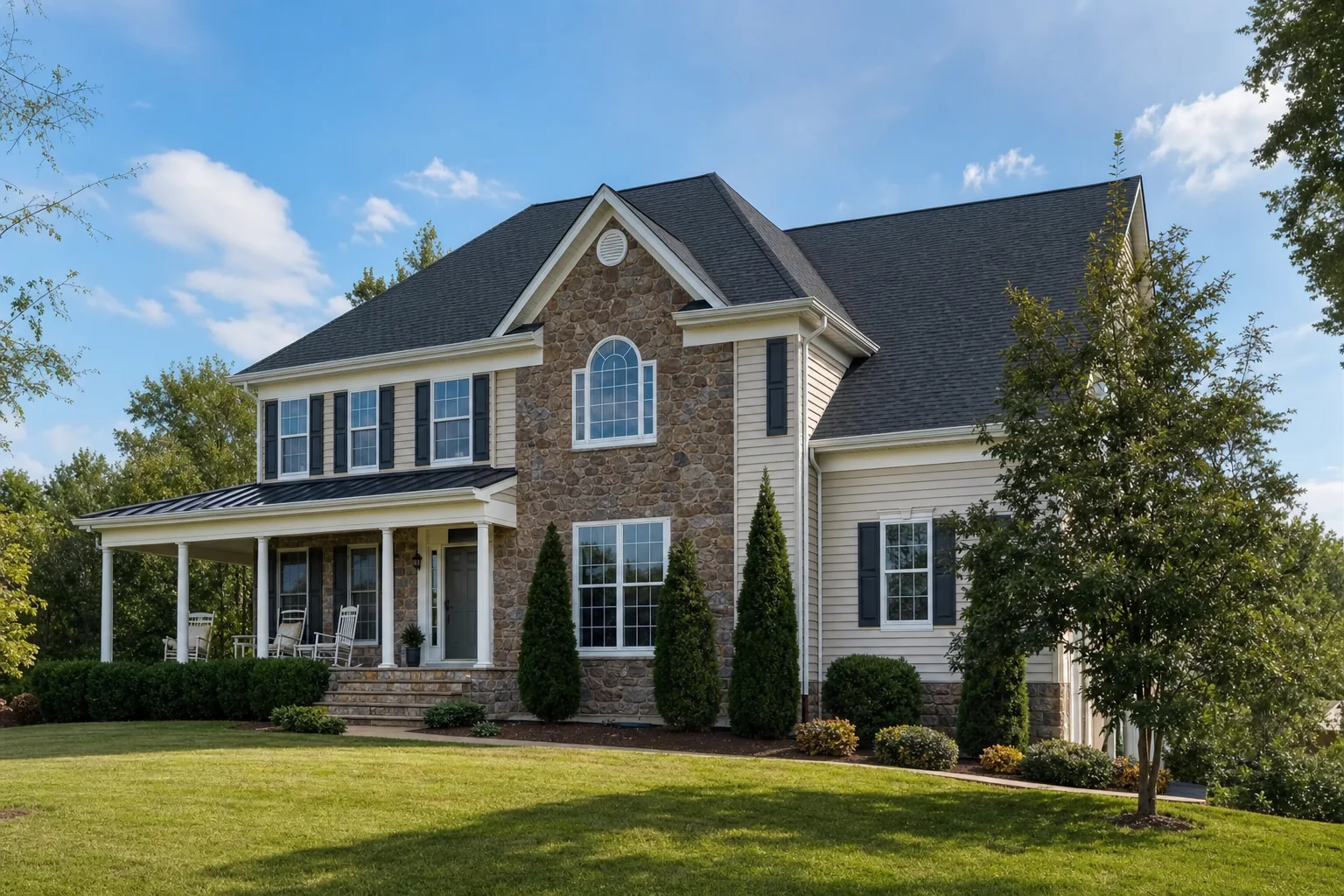 Storm & Roof Damage in Prince William County in Gainesville, VA | AZA Restoration case study