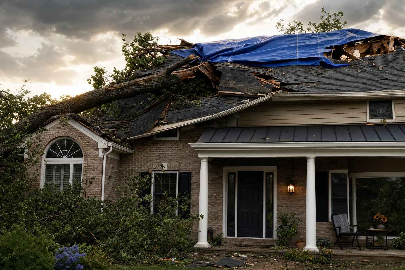 Hero storm wind damage prince william va | AZA Restoration Northern Virginia