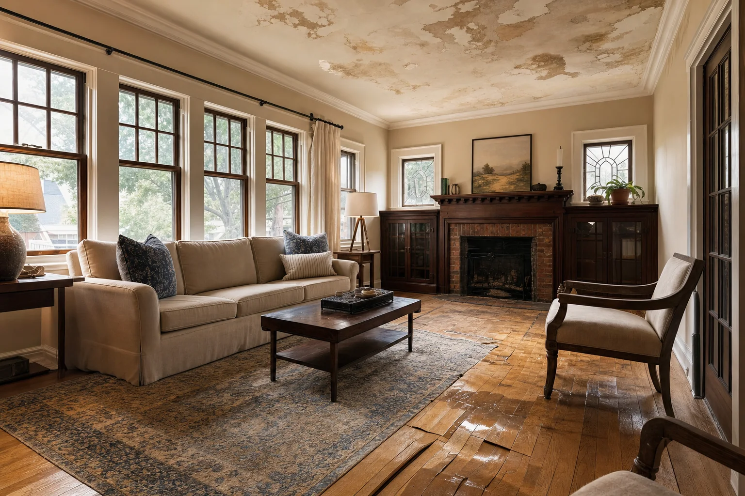Damage restoration in Clarendon, VA — AZA Restoration emergency response